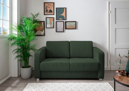 INOSIGN, INOSIGN Schlafsofa, Home affaire Schlafsofa »Mia Problemlöser Sofa, Einzelauszug, Bettsofa, zeitlos und bequem« mit 2 Einzelauszügen als Längsschläfer