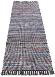 carpetfine Läufer »Kelim Chindi«, rechteckig, 6 mm Höhe, Flachgewebe Wendeteppich mit Fransen, Wohnzimmer