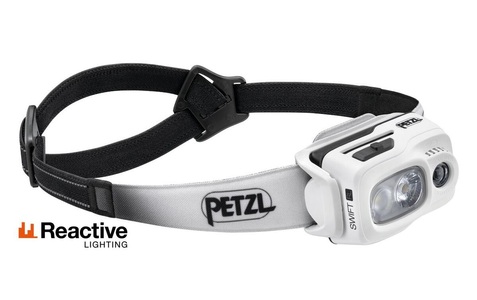 Petzl, Petzl Swift RL - Stirnlampe Weiß One Size, Petzl SWIFT RL LED Stirnlampe akkubetrieben, über USB 700 lm 100 h E095BB02