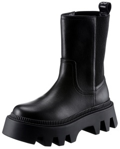 Buffalo, Buffalo Chelseaboots »FLORA CHELSEA HI«, mit Anziehlasche, 