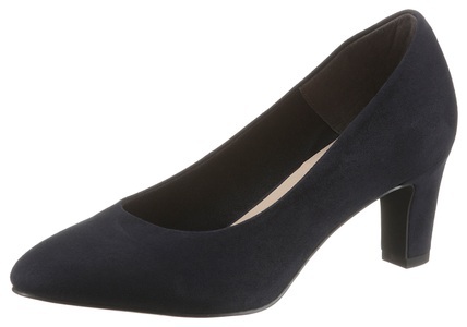 TAMARIS, Tamaris Pumps »DAENERYS«, in veganer Verarbeitung, Tamaris Pumps »DAENERYS«, Abendschuh, Festtagsschuh, Trichterabsatz, in veganer Verarbeitung