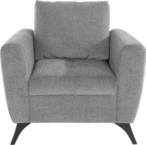 ANDAS, andas Sessel »Lörby Luxus«, Belastbarkeit bis 140kg pro Sitzplatz, auch mit Aqua clean-Bezug, feine Steppung im Sitzbereich, lose Kissen, INOSIGN Sessel »Lörby«, Belastbarkeit bis 140kg pro Sitzplatz, auch mit Aqua clean-Bezug