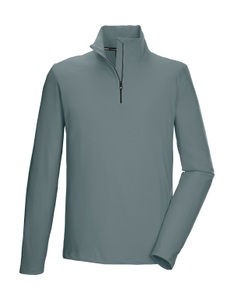 Killtec Langarmshirt »KSW 71 MN FLX SHRT« Funktionsshirt mit Stehkragen, warm, bequem, Zipper mit Kinnschutz