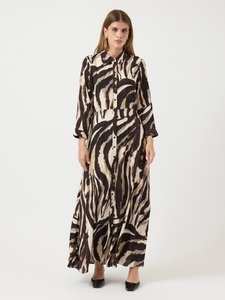 Y.A.S Hemdblusenkleid »YASSAVANNA LONG SHIRT DRESS«, Sommerkleid, mit 3/4 Ärmel