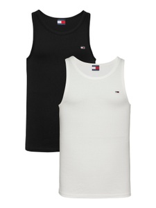 Tommy Jeans Tanktop »TJM XSLIM 2PCK RIB TANK EXT«, (Packung, 2 tlg., 2er), mit gerippter Struktur