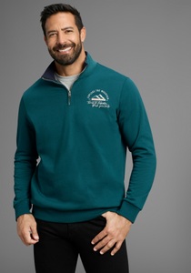 Man's World Sweatshirt, mit Kontrastkragen - NEUE KOLLEKTION