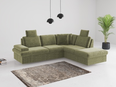 sit&more Ecksofa »Moreno«, mit Armteilverstellung,wahlweise mit Bettfunktion