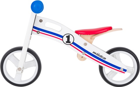 bikestar, bikestar Mini Kinderlaufrad 7 Rallye Design - bunt, 