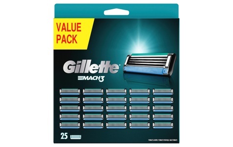 Gillette, Gillette - 25er-Pack Rasierklingen Mach3, 