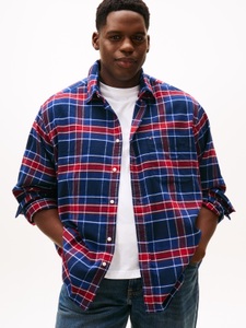 Tommy Hilfiger Big & Tall, Tommy Hilfiger Big & Tall Flanellhemd »FLANNEL TARTAN CHECK«, Grosse Grössen, Tommy Hilfiger Big & Tall Flanellhemd »FLANNEL TARTAN CHECK« Grosse Grössen