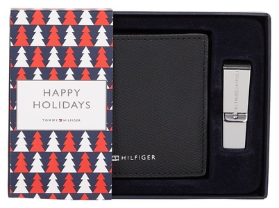 Tommy Hilfiger, Geschenk-set, Portemonnaie Herren Black ONE SIZE, 