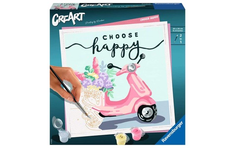 undefined, Ravensburger MnZ Choose happy Malen nach Zahlen Set, Ravensburger Malen nach Zahlen