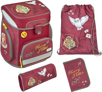 Scooli, Scooli Schulthek-Set EasyFit, Harry Potter, 5-teilig, HPIB8255, SCOOLI Schulthek-Set EasyFit HPIB8255 Harry Potter 5-teilig