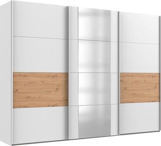 Wimex, Wimex Schwebetürenschrank »Barmbek«, mit 2 Stoffboxen und zusätzlichen Einlegeböden, Wimex Schwebetürenschrank »Barmbek Schlafzimmerschrank BESTSELLER Garderobenschrank«, Kleiderschrank mit 2 Stoffboxen und 2 zusätzlichen Böden, Spiegeltür