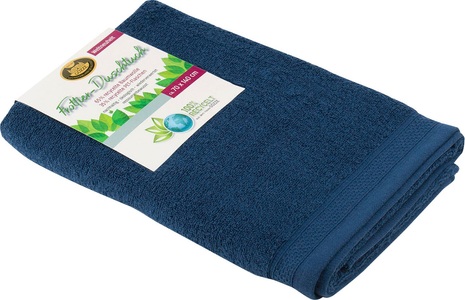 Gözze, Gözze Badetuch »Uni Recycelt«, (1 St.), Gözze Badetuch »Uni Recycelt«, (1 St., Badetuch 70 x 140 cm), Uni Farben, 100% recycelten Materialien