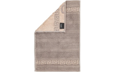 Cawö, Cawö Gästehandtuch »Noblesse Duo graphit«, (1 St.), 