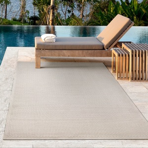 the carpet Teppich »Toulose«, rechteckig, 1 mm Höhe, moderner robuster In und Outdoor Teppich