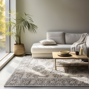Hanse Home, HANSE Home Teppich »Flöde«, rechteckig, Orient Teppich, Kurzflor, weich, Schlafzimmer, Esszimmer, Wohnzimmer, HANSE Home Teppich »Flöde«, rechteckig, 8 mm Höhe, Orient Optik, strapazierfähig, pflegeleicht, robust