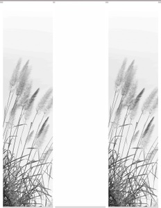 HOME WOHNIDEEN, HOME WOHNIDEEN Schiebegardine »PAMPAS«, (1 St.), DIGITALDRUCK, HOME WOHNIDEEN Schiebegardine »PAMPAS«, (1 St.), DIGITALDRUCK