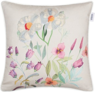 Schöner Wohnen Kollektion, SCHÖNER WOHNEN-Kollektion Kissenhülle »Fiori«, (1 St.), 38x38 cm, SCHÖNER WOHNEN-Kollektion Dekokissen »Fiori«, 38x38 cm
