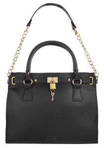 CLUTY, Cluty Henkeltasche, Cluty Henkeltasche, echt Leder, Made in Italy