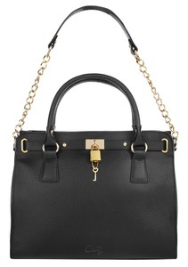 CLUTY, Cluty Henkeltasche, Cluty Henkeltasche, echt Leder, Made in Italy