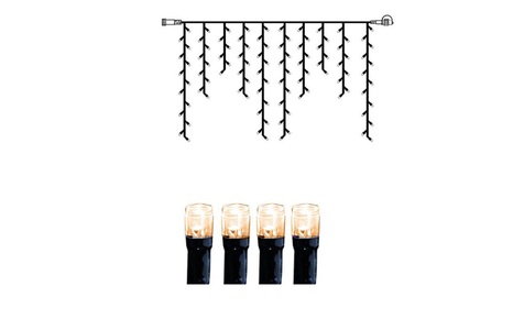 Best Season, System 24 - Erweiterungskette LED-Eiszapfen, 2x1 m, 