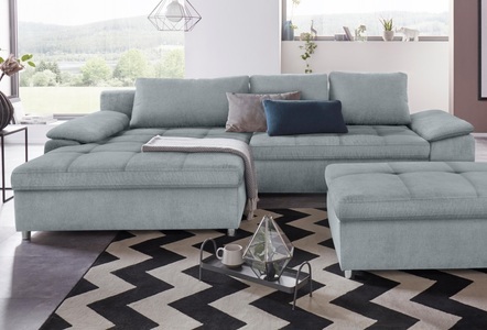 SIT&MORE, sit&more Ecksofa »Labene«, sit&more Ecksofa »Labene L-Form«, wahlweise mit Bettfunktion und Bettkasten, auch als XXL-Variante