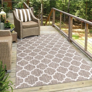 Carpet City, Carpet City Teppich »Outdoor«, rechteckig, 5 mm Höhe, Wetterfest & UV-beständig, für Balkon, Terrasse, Wintergarten, Flachgewebe, auch in quadratischer Form erhältlich, Carpet City Teppich »Outdoor 462«, rechteckig, 5 mm Höhe, UV-beständig, Flachgewebe, auch in quadratischer Form erhältlich