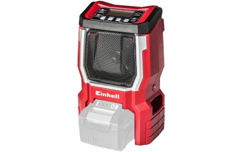 Einhell, Einhell Power X-Change TE-CR 18 Li - Solo UKW Baustellenradio, Outdoorradio AUX Rot, 