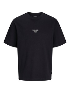 Jack & Jones Rundhalsshirt »JJEURBAN EDGE STUDIO TEE SS O-NECK NOOS«, mit Front und Back Print