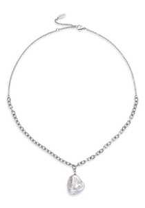 Paul Hewitt, PAUL HEWITT Kette mit Anhänger »Treasure Pearl Edelstahl, Treasure Pearl IP Goldfarben, PH003831, PH003832«, mit Süsswasserzuchtperle, Paul Hewitt Treasure Halsschmuck Damen
