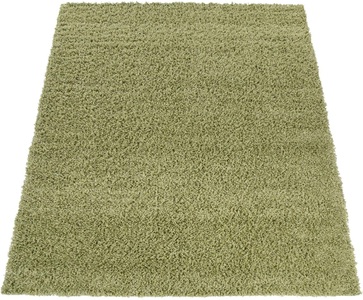 PACO HOME, Teppich, »Twister 500«, Paco Home, rechteckig, Höhe 45 mm, Paco Home Teppich »Twister 500«, rechteckig, 44 mm Höhe, Uni Hochflor Shaggy mit hoher Fadendichte