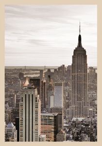 Bönninghoff, Bönninghoff Bild mit Rahmen »Cheb ca.50x70 cm«, (1 St.), Bönninghoff Bild mit Rahmen »Manhattan«, (1 St.)