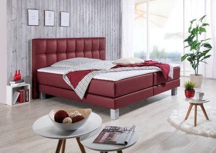 INOSIGN, INOSIGN Boxspringbett »Tavira«, in 4 Breiten, 4 Farben und 3 Matratzenarten, incl. Topper, INOSIGN Boxspringbett »Tavira«, in 4 Breiten, 4 Farben und 3 Matratzenarten, incl. Topper
