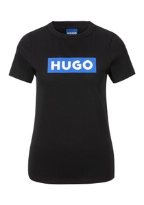 HUGO Blue T-Shirt »Classic Tee«, mit Rundhals, Logodruck
