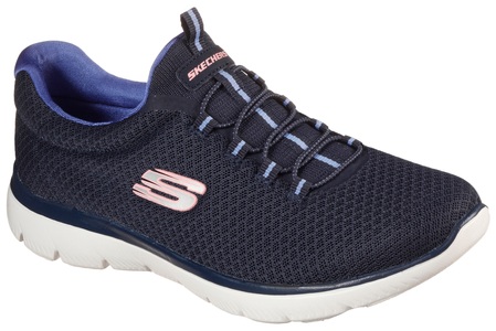 Skechers, Skechers Slip-On Sneaker »SUMMITS«, mit dezenten Kontrast-Details, 