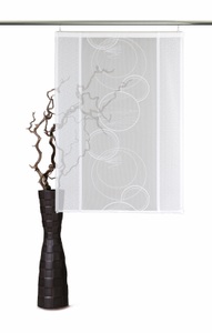 VHG, Schiebegardine, »Aura«, VHG, Klettband 1 Stück, VHG Schiebegardine »Aura«, (1 St.)