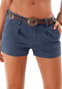 Lascana, LASCANA Strandshorts, LASCANA Shorts, aus Baumwollstretch mit Taschen, kurze Hose, Freizeitlook