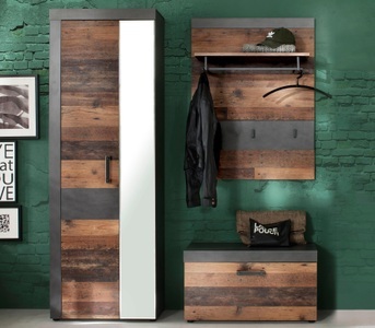 Trendteam, trendteam Garderoben-Set »Indy« (Set, 3-tlg), 