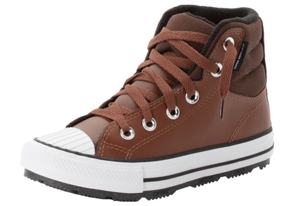CONVERSE, Converse CHUCK TAYLOR ALL STAR BERKSHIRE BEAR-31 31, Converse - Chuck Taylor All Star Berkshire Bear, Chuck Taylor All Star Berkshire Boot, 31, Braun