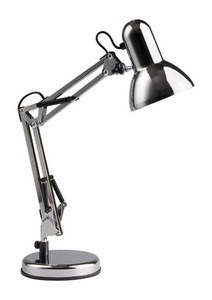 Brilliant, Tischlampe Energiesparlampe, Glühlampe EEK: abhängig v. Leuchtmittel (A++ - E) E27 40 W Brilliant Henry Chrom, Brilliant Henry Tischlampe Energiesparlampe, Glühlampe E27 40 W Chrom