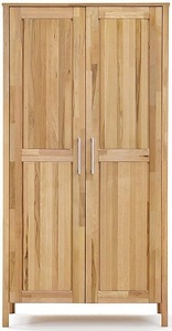 HOME AFFAIRE, Home affaire Kleiderschrank »Modesty I«, aus massivem Kernbuchenholt, in unterschiedlichen Breiten, mit und ohne Spiegel erhältlich, Home affaire Kleiderschrank »Modesty I«, aus massivem Kernbuchenholt, in unterschiedlichen Breiten