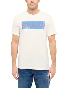 MUSTANG T-Shirt mit Logo Schriftzug