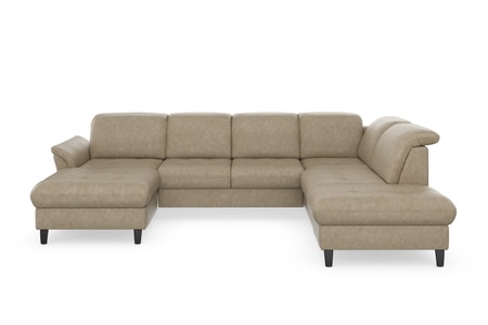 sit&more Wohnlandschaft, wahlweise mit Kopfteilverstellung, Bettfunktion und Stauraum