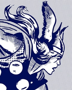 Komar, Komar Fototapete »Legend of Thor«, Motiv, Deutsches Qualitätsvlies (155 g/m²). Formstabil, strapazierfähig, geruchsfrei, glatt und umweltfreundlich. FSC®-zertifiziertes Produkt. Bahnbreite 50 cm., Komar Vliestapete »Digitaldruck Vlies - Legend of Thor - Grösse 200 x 250 cm«, bedruckt, Kinderzimmer