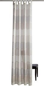 HOMING, HOMING Gardine »Lennardt«, (1 St.), Streifen, Wohnzimmer, Schlafzimmer, HOMING Gardine »Lennardt«, (1 St.), Streifen, Wohnzimmer, Schlafzimmer