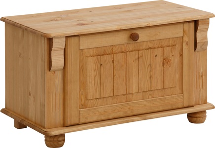 HOME AFFAIRE, Home affaire Schuhbank »Adele«, Home affaire Schuhbank »Adele«, Breite 80 cm, Sitzhöhe 45 cm, aus massiver Kiefer, FSC®