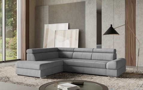 sit&more Ecksofa »Broadway L-Form«, mit verstellbaren Kopfteilen, wahlweise mit Bettfunktion