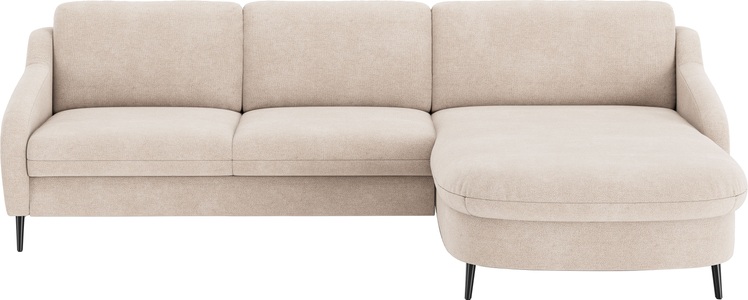 sit&more Ecksofa »Soul L-Form«, wahlweise mit Bettfunktion und Bettkasten oder Schubkasten